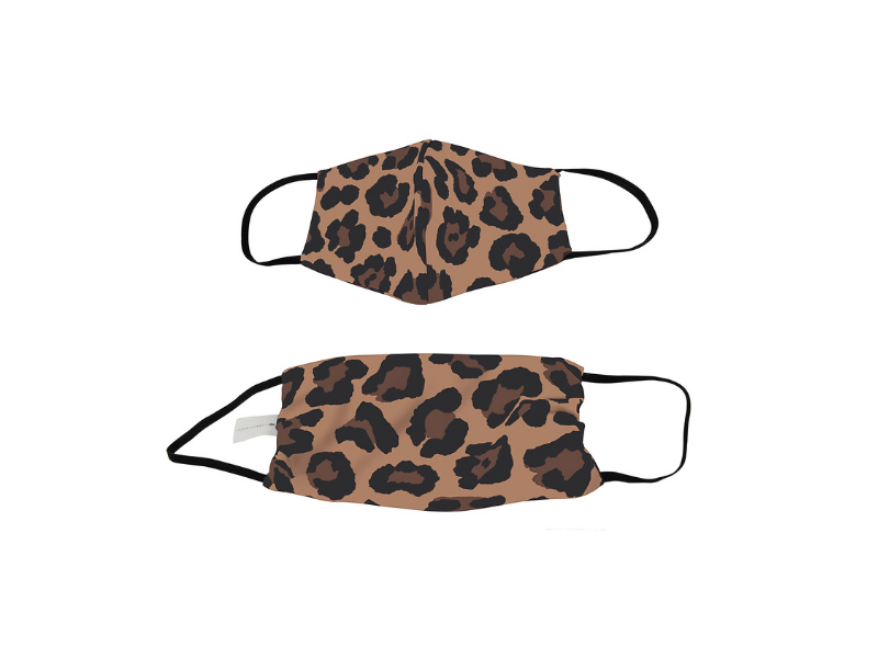 Luxe Leopard Face Mask by YUMMY & TRENDY® featured in The Business Observer