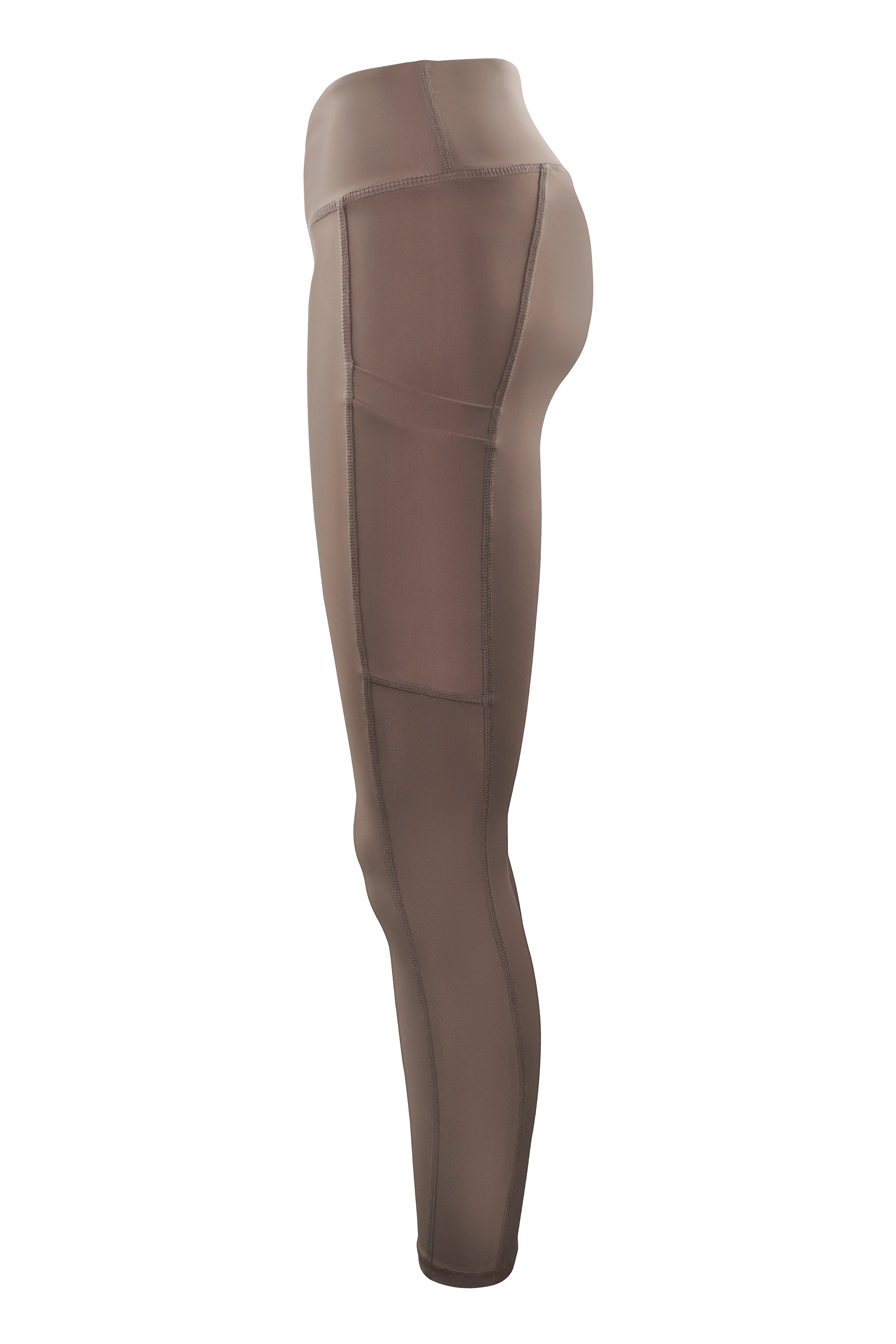 Signature Pocket legging in cocoa