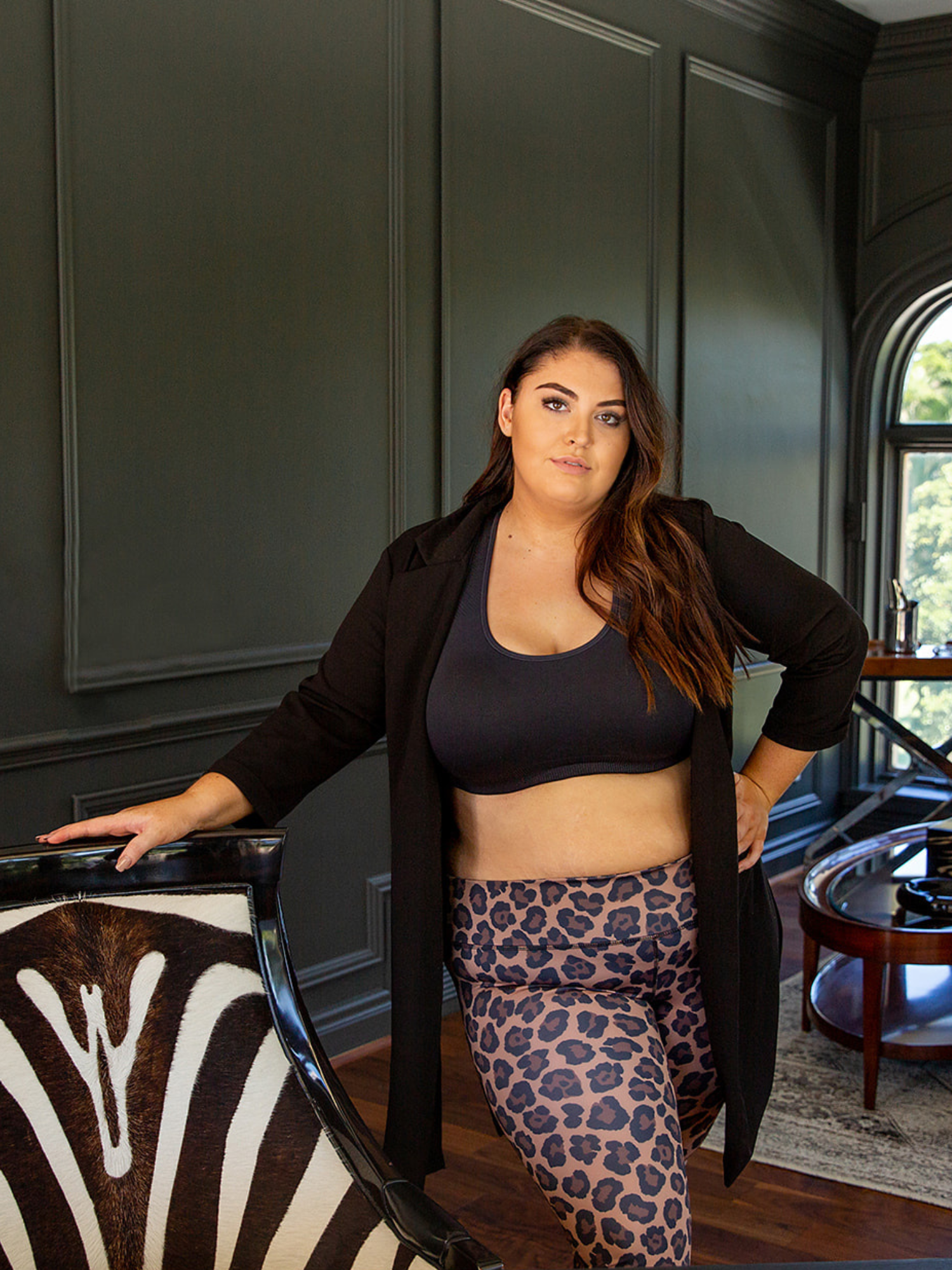 Luxe Leopard Legging by YUMMY & TRENDY®
