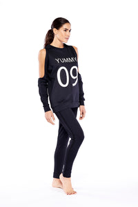 Cold Shoulder Sweatshirt