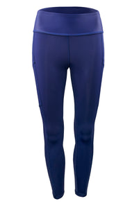 Signature Pocket legging in navy blue
