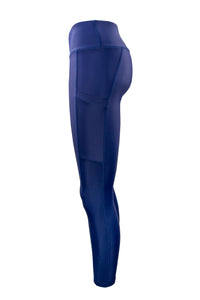 Signature Pocket legging in navy blue