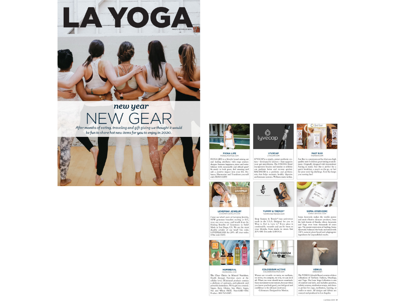 NEW YEAR NEW GEAR 2020: MUST-HAVE YOGA AND LIFESTYLE PRODUCTS