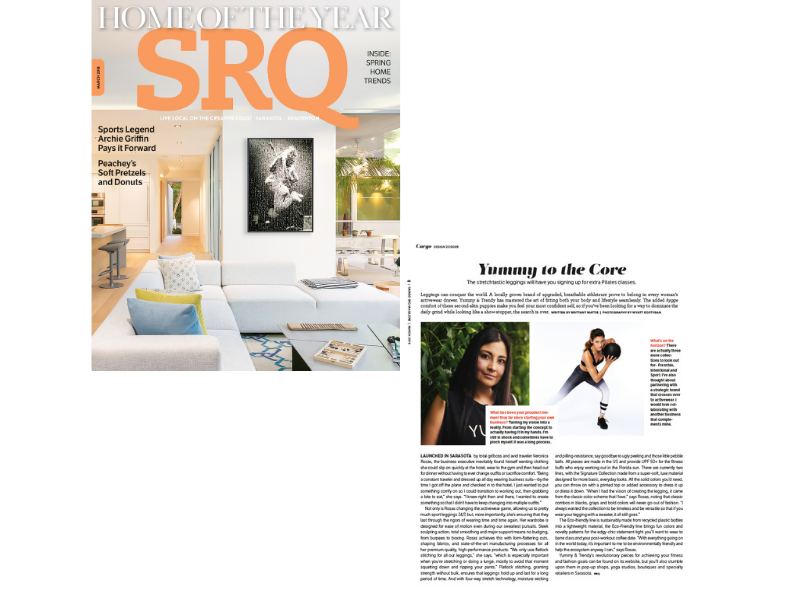 SRQ Magazine feature founder, girl boss, CEO YUMMY & TRENDY®