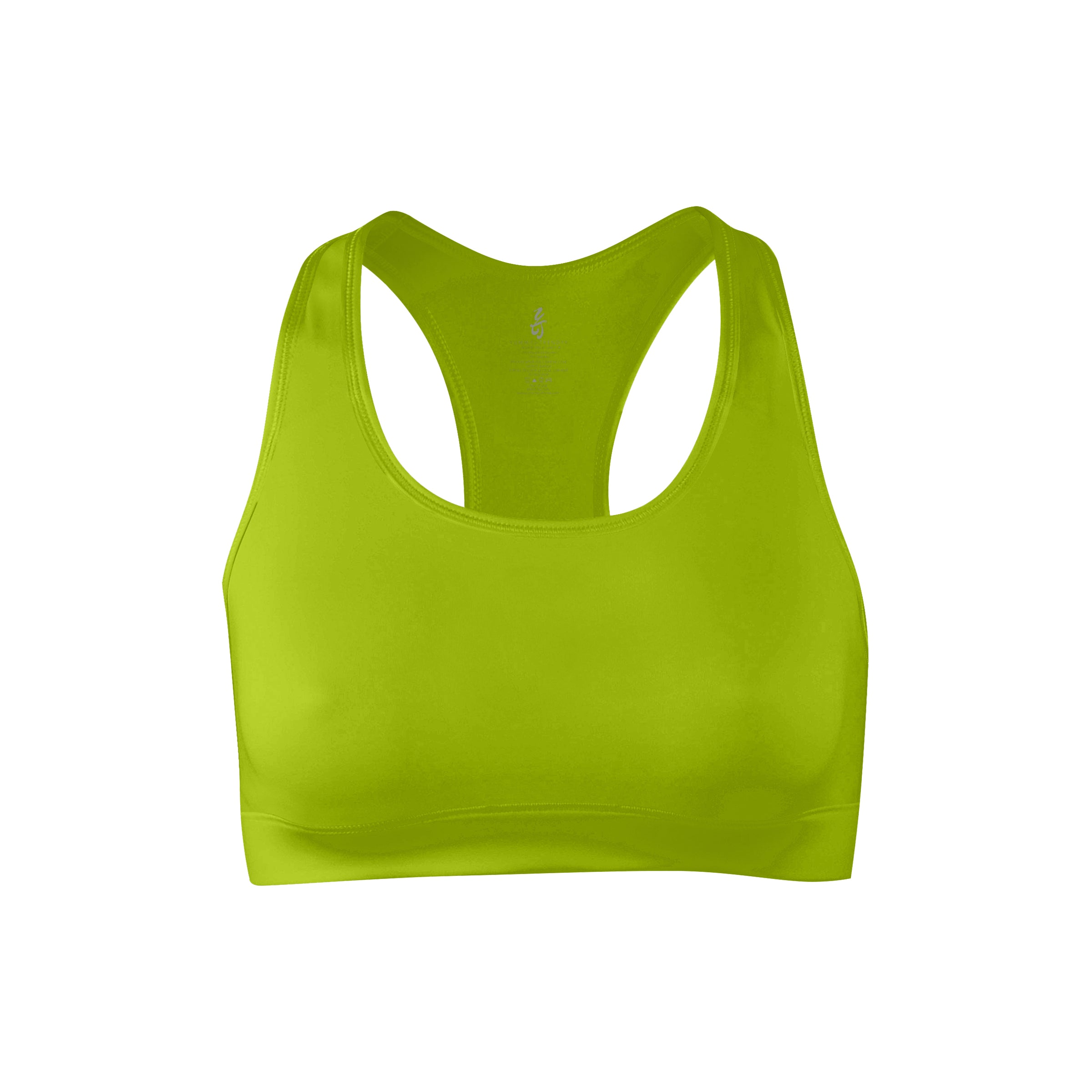 Neon green sport bra 