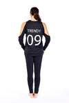 Cold Shoulder Sweatshirt
