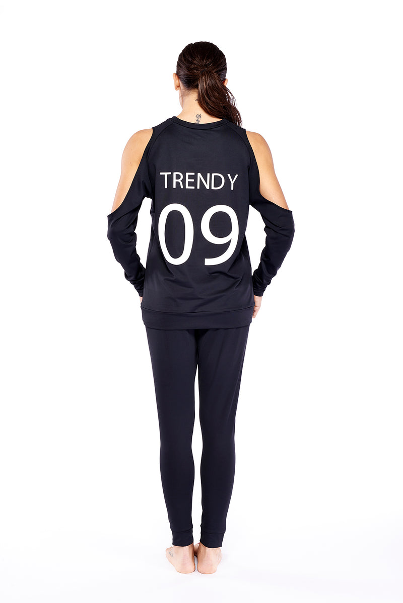 Cold Shoulder Sweatshirt
