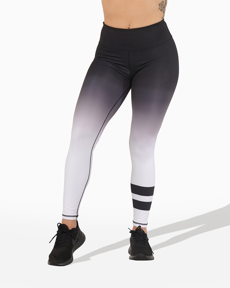 Shop the best leggings available and made in the U.S.A. by YUMMY & TRENDY®  Ombre leggings available in sizes XS-XL. As seen in PopSugar Fitness